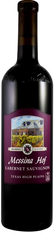 Messina Hof Barrel Cuvee Cabernet Sauvignon 2020 Front Bottle Shot