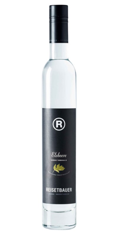 Hans Reisetbauer Elderberry Eau de Vie (375ML half-bottle) Front Bottle Shot