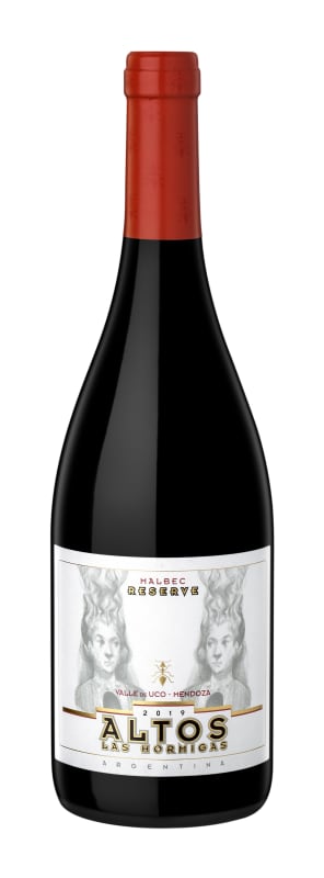 Altos Las Hormigas Reserva Malbec 2019 Front Bottle Shot