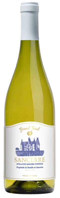 Grand Fossil Sancerre 2023 Front Bottle Shot