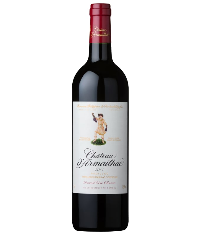 Chateau d'Armailhac 2014 Front Bottle Shot