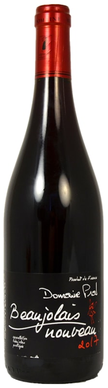 Domaine Pral Beaujolais Nouveau 2017 Front Bottle Shot
