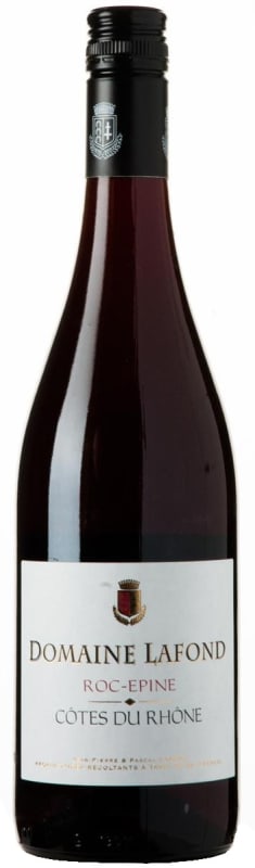 Domaine Lafond Cotes du Rhone Roc-Epine 2013 Front Bottle Shot