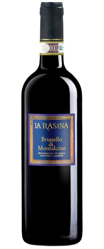 La Rasina Brunello di Montalcino 2017 Front Bottle Shot