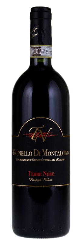 Terre Nere Campigli Vallone Brunello di Montalcino 2014 Front Bottle Shot