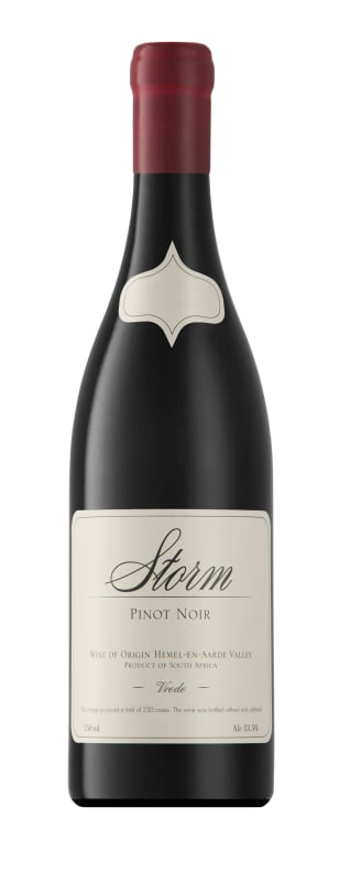 Storm Vrede Pinot Noir 2013 Front Bottle Shot