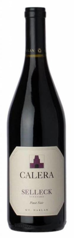 Calera Selleck Vineyard Pinot Noir 2012 Front Bottle Shot