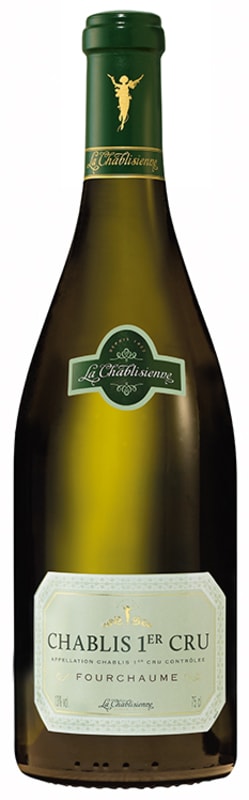 La Chablisienne Chablis Fourchaume Premier Cru 2016 Front Bottle Shot