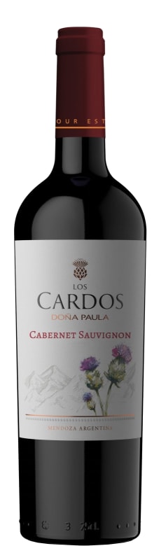 Dona Paula Los Cardos Cabernet Sauvignon 2020 Front Bottle Shot