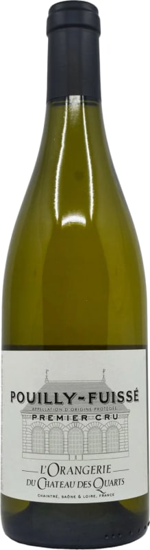 Chateau des Quarts Pouilly-Fuisse L'Orangerie du Clos 2022 Front Bottle Shot