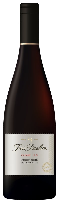Fess Parker Clone 115 Pinot Noir 2021 Front Bottle Shot