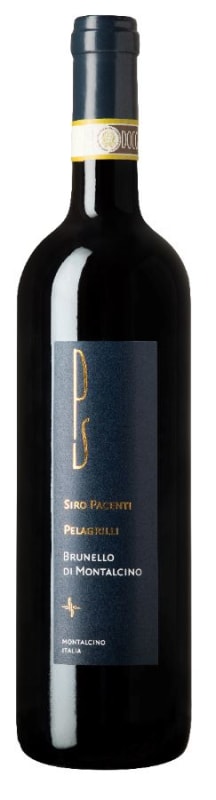 Siro Pacenti Brunello di Montalcino Pelagrilli 2017 Front Bottle Shot