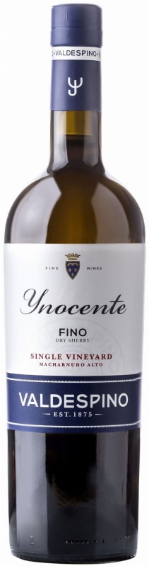 Valdespino Fino Inocente Sherry Front Bottle Shot