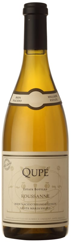 Qupe Bien Nacido Vineyard Hillside Roussanne 2011 Front Bottle Shot