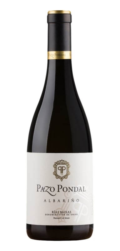 Pazo Pondal Rias Baixas Albarino 2016 Front Bottle Shot