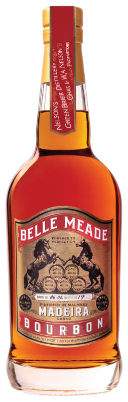 Belle Meade Madeira Cask Finished Bourbon Whiskey Front Bottle Shot