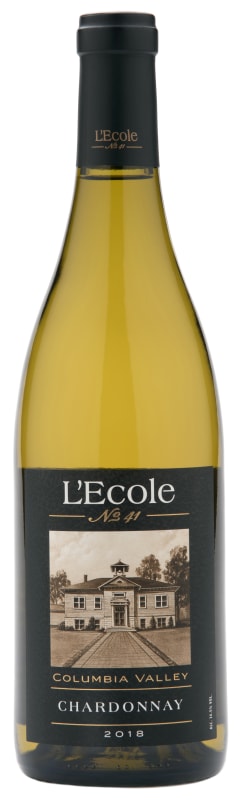 L'Ecole 41 Chardonnay 2018 Front Bottle Shot