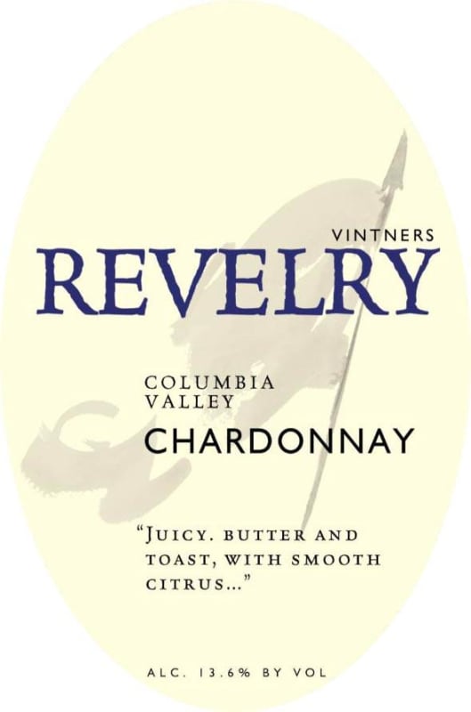 Revelry Vintners Chardonnay 2017 Front Label
