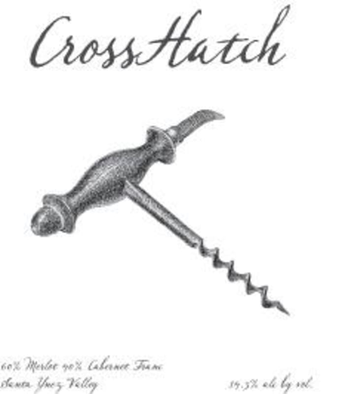 Carr Vineyards & Winery Crosshatch 2015 Front Label
