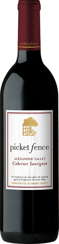 Picket Fence Alexander Valley Cabernet Sauvignon 2018 Front Bottle Shot