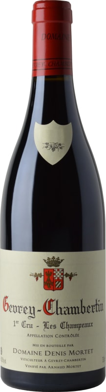 Denis Mortet Gevrey-Chambertin Les Champeaux Premier Cru 2016 Front Bottle Shot
