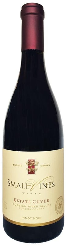 Small Vines Estate Cuvee Pinot Noir 2016 Front Bottle Shot