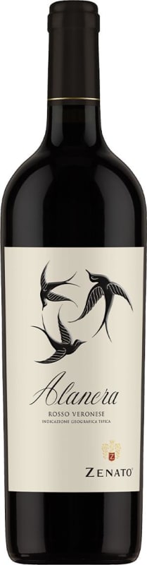 Zenato Alanera Rosso 2021 Front Bottle Shot