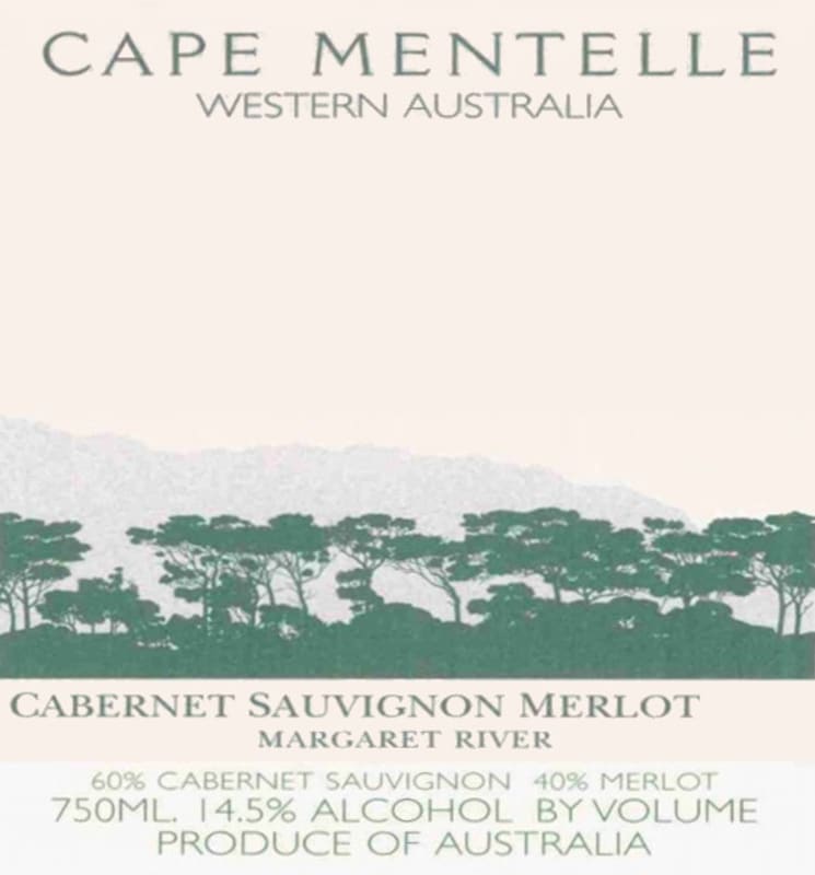 Cape Mentelle Cabernet Sauvignon Merlot 2014 Front Label