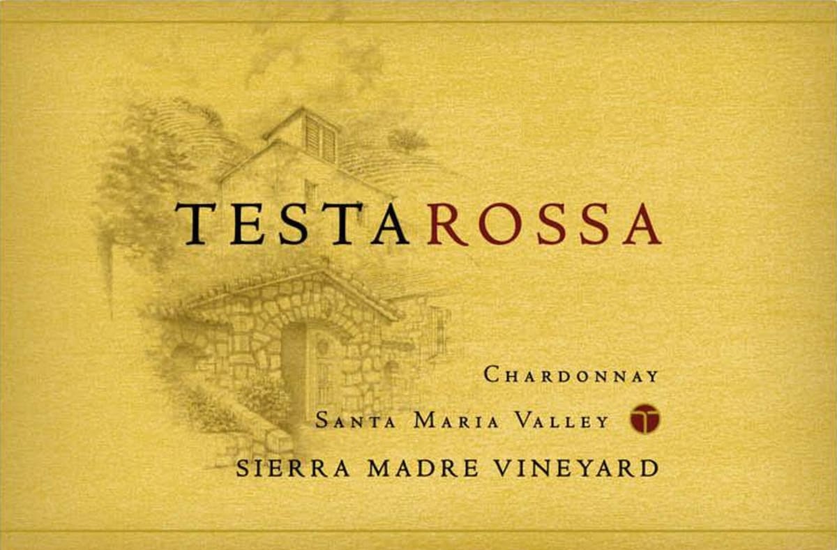 Testarossa Sierra Madre Chardonnay 2011 Front Label