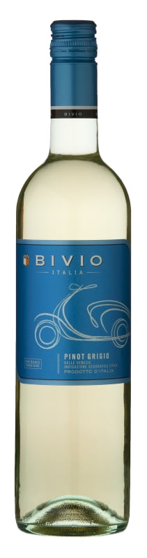 Bivio Pinot Grigio 2018 Front Bottle Shot