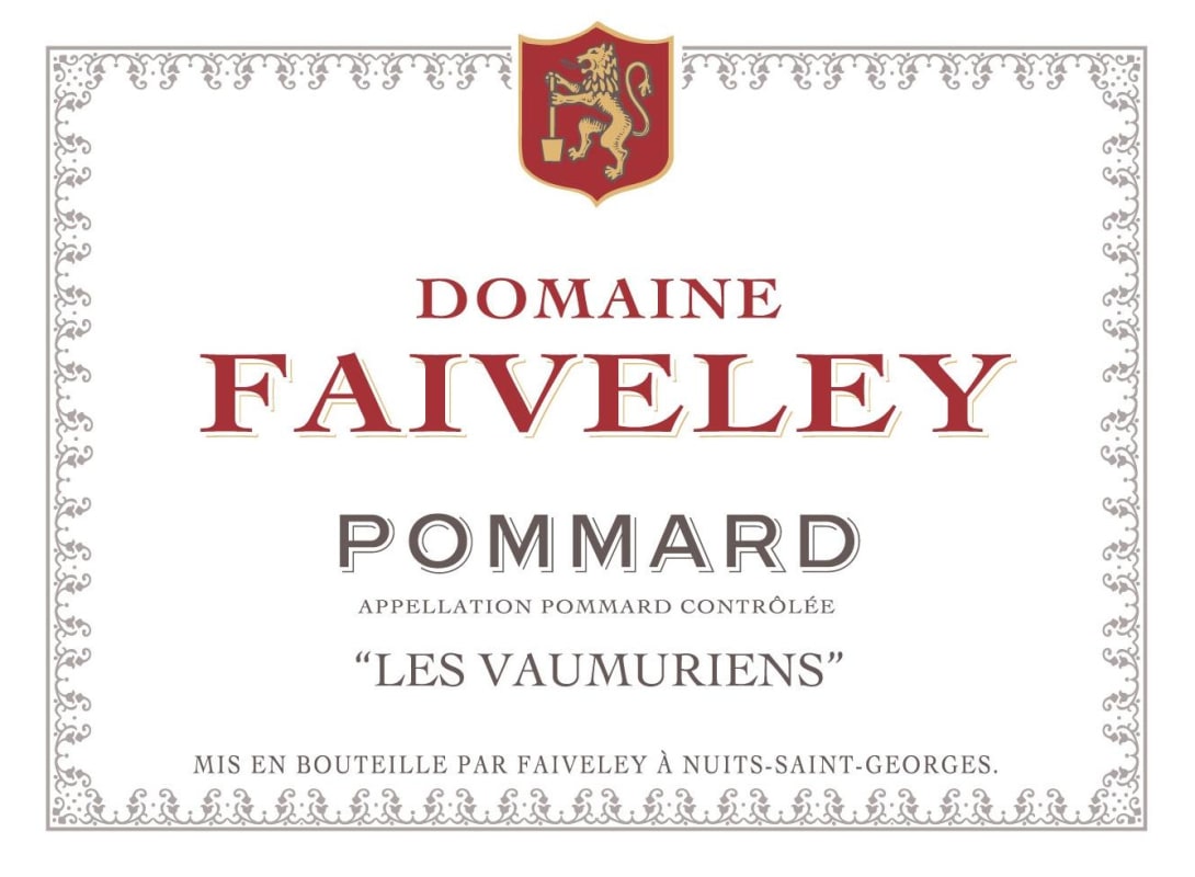 Faiveley Pommard Les Vaumuriens 2010 Front Label