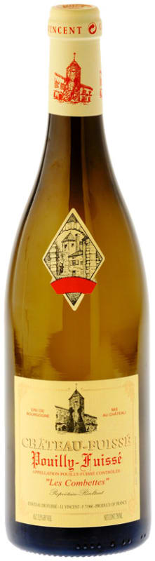 Chateau Fuisse Pouilly-Fuisse Les Combettes 2015 Front Bottle Shot