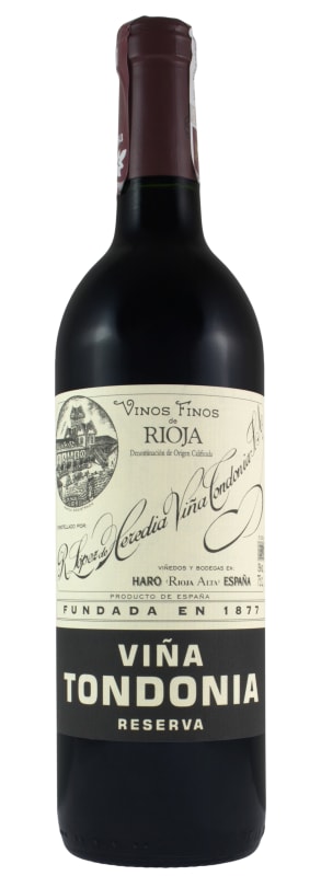 R. Lopez de Heredia Rioja Vina Tondonia Reserva 2011 Front Bottle Shot