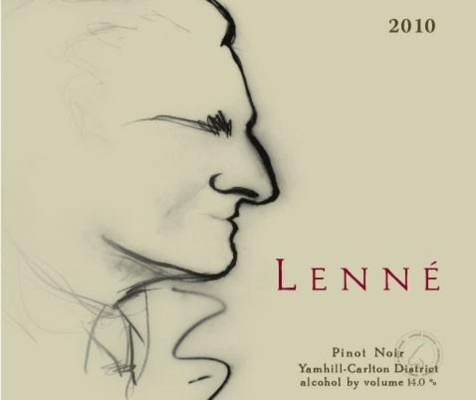 Lenne Estate Pinot Noir 2010 Front Label