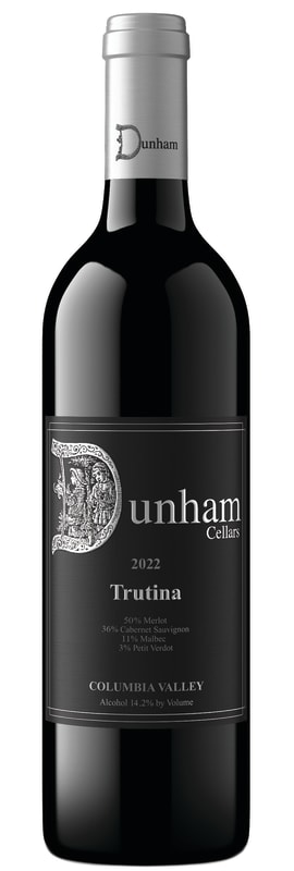 Dunham Cellars Trutina 2022 Front Bottle Shot