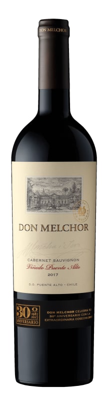 Don Melchor Cabernet Sauvignon 2017 Front Bottle Shot
