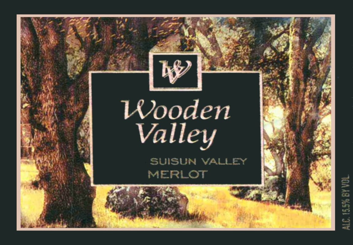 Wooden Valley Winery Merlot 2014 Front Label