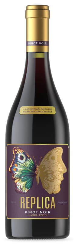 Replica Label Envy Pinot Noir 2016 Front Bottle Shot