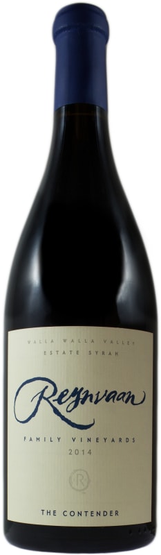 Reynvaan The Contender Syrah 2014 Front Bottle Shot