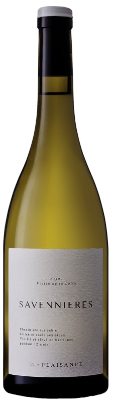 Chateau de Plaisance Savennieres 2021 Front Bottle Shot
