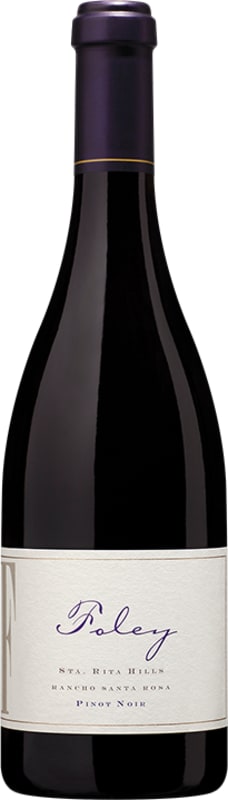 Foley Estate Winery Rancho Santa Rosa Pinot Noir 2016 Front Bottle Shot