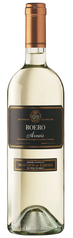 Marchesi di Barolo Roero Arneis 2018 Front Bottle Shot