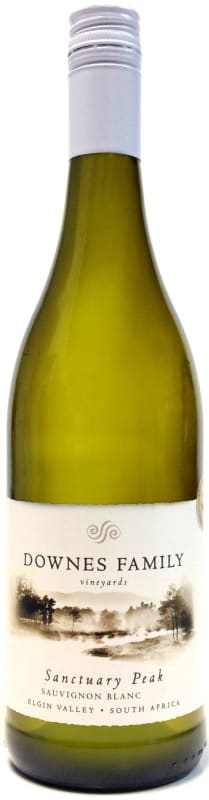 Downes Family Vineyards Sanctuary Peak Sauvignon Blanc 2015 Front Bottle Shot