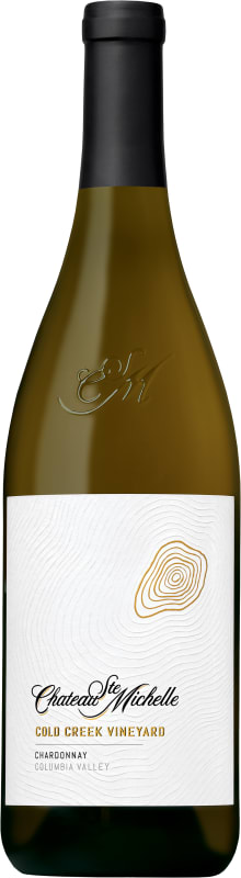Chateau Ste. Michelle Cold Creek Vineyard Chardonnay 2022 Front Bottle Shot