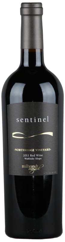 Milbrandt Sentinel Red Blend 2011 Front Bottle Shot