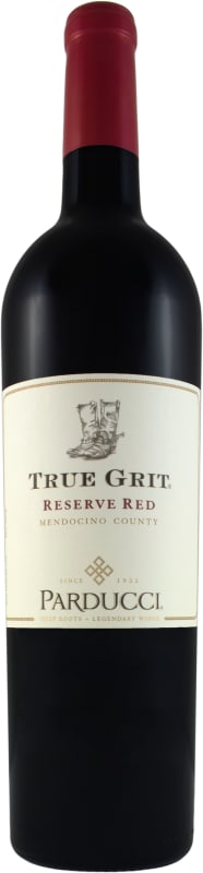 Parducci True Grit Reserve Red Blend 2018 Front Bottle Shot