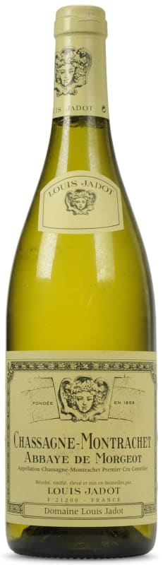 Louis Jadot Chassagne-Montrachet Abbaye de Morgeot Premier Cru 2020 Front Bottle Shot