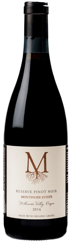 Montinore Estate Reserve Pinot Noir 2014 Front Bottle Shot
