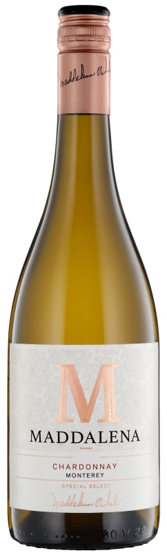 Maddalena Chardonnay 2022 Front Bottle Shot