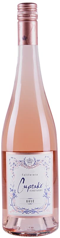 Cupcake Vineyards Rose 2018 Front Bottle Shot